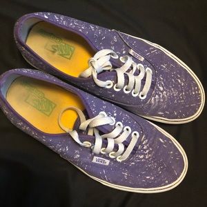 Purple Crayola Vans